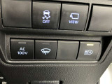非常時やキャンプなどに役立つAC100Vコンセント付きです。