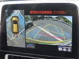 「パノラミックビューモニター」でクルマを真上から見るように周囲を確認でき、駐車の際に大活躍☆
