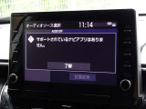 ディスプレイオーディオを装備しています。スマホと連動させると音楽やアプリを楽しむことができます。