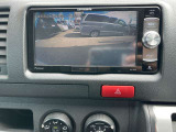 バックカメラで駐車もラクラク!!