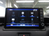 ホンダ純正ギャザズディスプレイオーディオ。ラジオ、テレビ、お気に入りの音楽などお楽しみいただけます。
