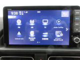 純正ギャザズ9インチコネクトナビ(LXM-242ZFNi) フルセグTVを装着しています。