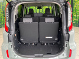 普段のお買い物や通勤、送迎等に十分な荷室スペースを確保しております。セカンドシートを倒すと、大きな荷物の積載も可能です♪