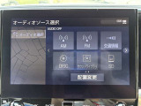 嬉しい装備です♪フルセグTV・DVD再生・Bluetoothオーディオに対応しています!!