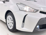 フォグランプ装着車です。暗い夜道の車両前方を明るく照らします