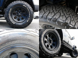 タイヤは新品ジムラインブラック&times;BFグッドリッチKO3(265/70R16)こちらも新品になります!☆