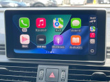 ●Apple Car Play:スマホとの有線接続で、ナビ・オーディオ再生などスマホのアプリ機能が画面でも使える便利機能です!