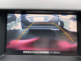 後方確認に便利なバックモニターが付いて安心です