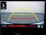 狭い駐車場や立体駐車場などもリアルに映るバックガイドモニター付でラクラク駐車♪