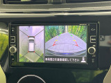 【アラウンドビューモニター】専用のカメラにより、上から見下ろしたような視点で360度クルマの周囲を確認することができます☆死角部分も確認しやすく、狭い場所での切り返しや駐車もスムーズに行えます。