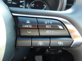 MRCC&CTS搭載♪先行車を検知し、アクセルペダルやブレーキペダルを踏まなくても、設定した速度での定速走行や、車間距離を一定に保ちながら追従走行ができ、運転疲労の軽減をサポートします♪