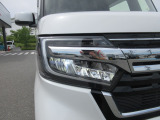 明るいLEDヘッドライトで、夜道も安心して運転して頂けます。