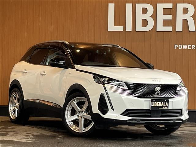3008 GT ブルーHDi レッド ナッパ 本革シート サンルーフ
