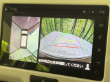 【全方位モニター用カメラ】専用のカメラにより、上から見下ろしたような視点で360度クルマの周囲を確認することができます☆死角部分も確認しやすく、狭い場所での切り返しや駐車もスムーズに行えます。