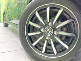 【純正14インチアルミホイール】外観にマッチした純正アルミホイールを装着しております。各種社外アルミホイールや、スタッドレスタイヤも取扱いしております。是非ご相談ください♪