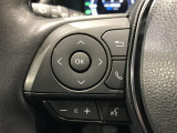 【ステアリングスイッチ】前方から目を離すことなく操作することが可能です。