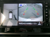 アラウンドビューモニター。空の上から見下ろすような視点でスムース駐車。