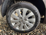 新品夏タイヤ付き・2025製155/65R14                 スタッドレスタイヤ・ホイール付きです。