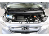 Hondaの技術が詰まったエンジンルーム☆☆☆エンジンルーム室内ともにルームクリーニング済みで清潔です◎快適なドライブをお楽しみください♪♪