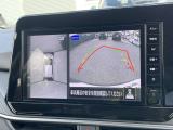 アラウンドビューモニター装備☆上から見たような画面で車庫入れも縦列駐車も安心です♪