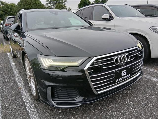 A6アバント 55 TFSI クワトロ Sライン 4WD 禁煙車 黒革シート 純正10インチナビ
