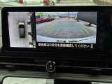 真上から見下ろすような映像で、車庫入れや縦列駐車時に、自車と駐車位置の関係をひと目で確認でき、スムースな駐車をサポート。動く物を検知してお知らせすることで、発進時の安全確認もサポートします。