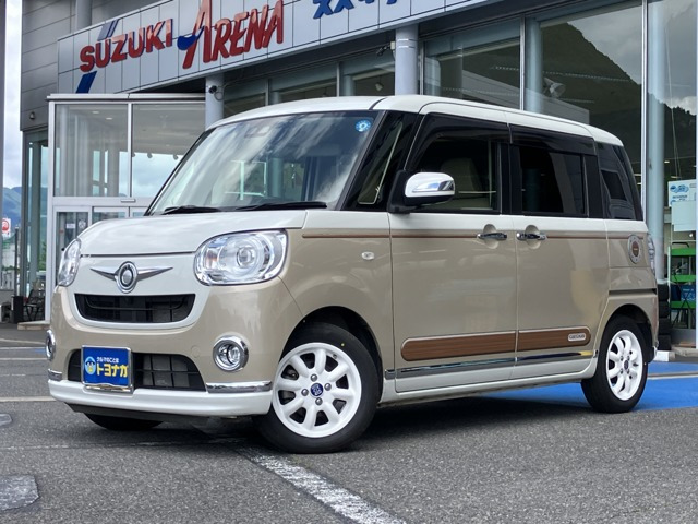 ムーヴキャンバス G メイクアップ リミテッド SAIII 4WD スマートアシスト 純正8イン...