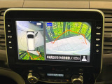 【アラウンドビューモニター】専用のカメラにより、上から見下ろしたような視点で360度クルマの周囲を確認することができます☆死角部分も確認しやすく、狭い場所での切り返しや駐車もスムーズに行えます。