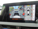 ☆両サイドビューです!左右両サイドに設置されたカメラからの映像を表示し、車両側方の安全確認や狭い小路での接触回避などの操作を補助するモードです。