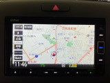 高精細画面で操作がしやすいホンダ純正ナビを装着しています。
