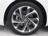 17インチアルミホイールを装着しています。タイヤサイズ225/45R17