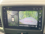 【全方位モニター用カメラ】専用のカメラにより、上から見下ろしたような視点で360度クルマの周囲を確認することができます☆死角部分も確認しやすく、狭い場所での切り返しや駐車もスムーズに行えます。