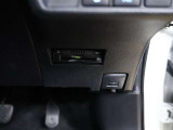 ETC車載器付きです。高速道路の料金所もスムーズに通過できます。