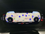 メーターパネル内に高解像度の液晶ディスプレイを配置!ディスプレイ内に地図が表示され、ナビゲーションの確認の際にドライバーは視線の移動を少なくすることができます。