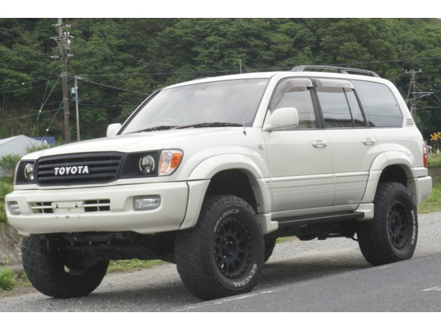 ランドクルーザー100 4.7 VXリミテッド 4WD 8Noキャンピング登録 リフトアップ