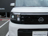 車全体が、かどまる四角デザインになっています。LEDヘッドライトで視界も確保できます