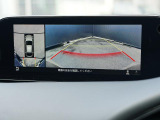 360&deg;ビューモニターを搭載しています。コーナーセンサーと合せてお使いいただくことで、安全、安心にお車の取り回しを行っていただけます。
