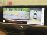 【パノラミックビューモニター】専用のカメラにより、上から見下ろしたような視点で360度クルマの周囲を確認することができます☆縦列駐車や幅寄せ時に活躍してくれます♪
