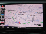 9インチ大画面の日産純正メモリーナビ。DVD再生・Bluetoothオーディオ対応。MM320D-L