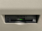 ETC車載器付きです。高速道路の料金所もスムーズに通過できます。