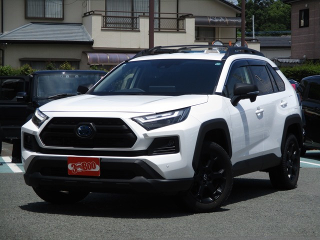 RAV4 2.5 ハイブリッド アドベンチャー オフロードパッケージ II E-Four 4WD 純正DA ...