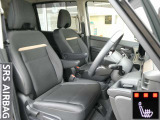 冬場に重宝する。シートヒーター〈運転席・助手席・セカンド左右〉!運転席シートリフター(ラチェット式)で、座面の高さも上下に動き、体格にあわせて調整ができます。