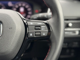 ハンドル右側スイッチは、ホンダセンシングの機能の一つ、「アダプティブクルーズコントロール」です。