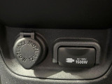 【1500Wアクセサリーコンセント】消費電力1500Wまでの家電が使えます。キャンプやスポーツ・アウトドアでのアクティビティはもちろん、災害・停電の際に大活躍♪