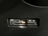ETC車載器付きです。高速道路の料金所もスムーズに通過できます。