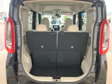 乗る人や荷物に合わせてフレキシブルに対応!4名乗車時でも十分な広さ!