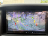 バックカメラ付きなので駐車時も安心♪