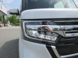 明るいLEDヘッドライトで、夜道も安心して運転して頂けます。