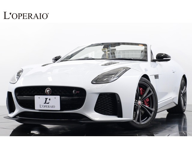 Fタイプコンバーチブル SVR 5.0L P575 AWD 20インチ鍛造ホイール カーボンリアウィン