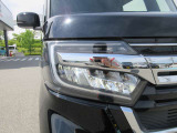 明るいLEDヘッドライトで、夜道も安心して運転して頂けます。